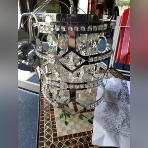 Crystal hanging light